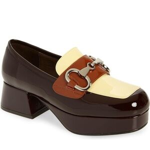 Jeffrey Campbell Student Leather Loafers